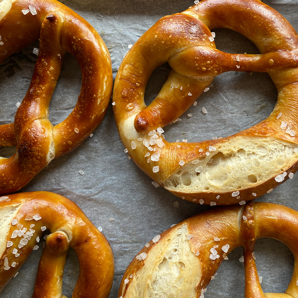 Sourdough Skills Series: pretzels